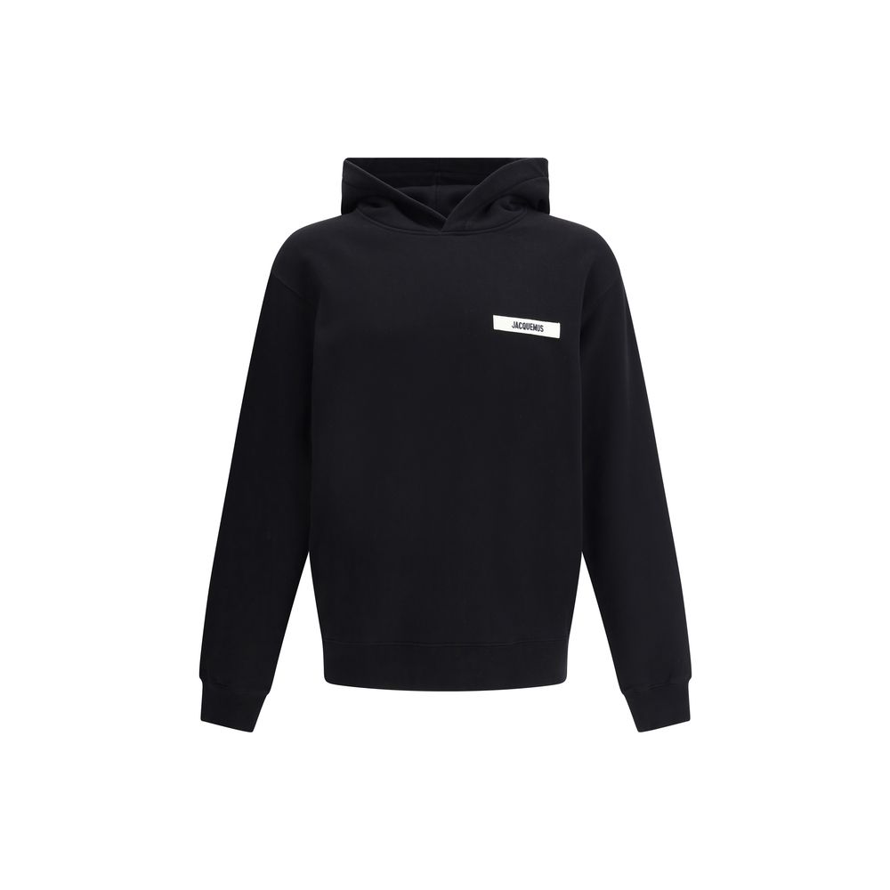 Sweat à capuche Jacquemus gris