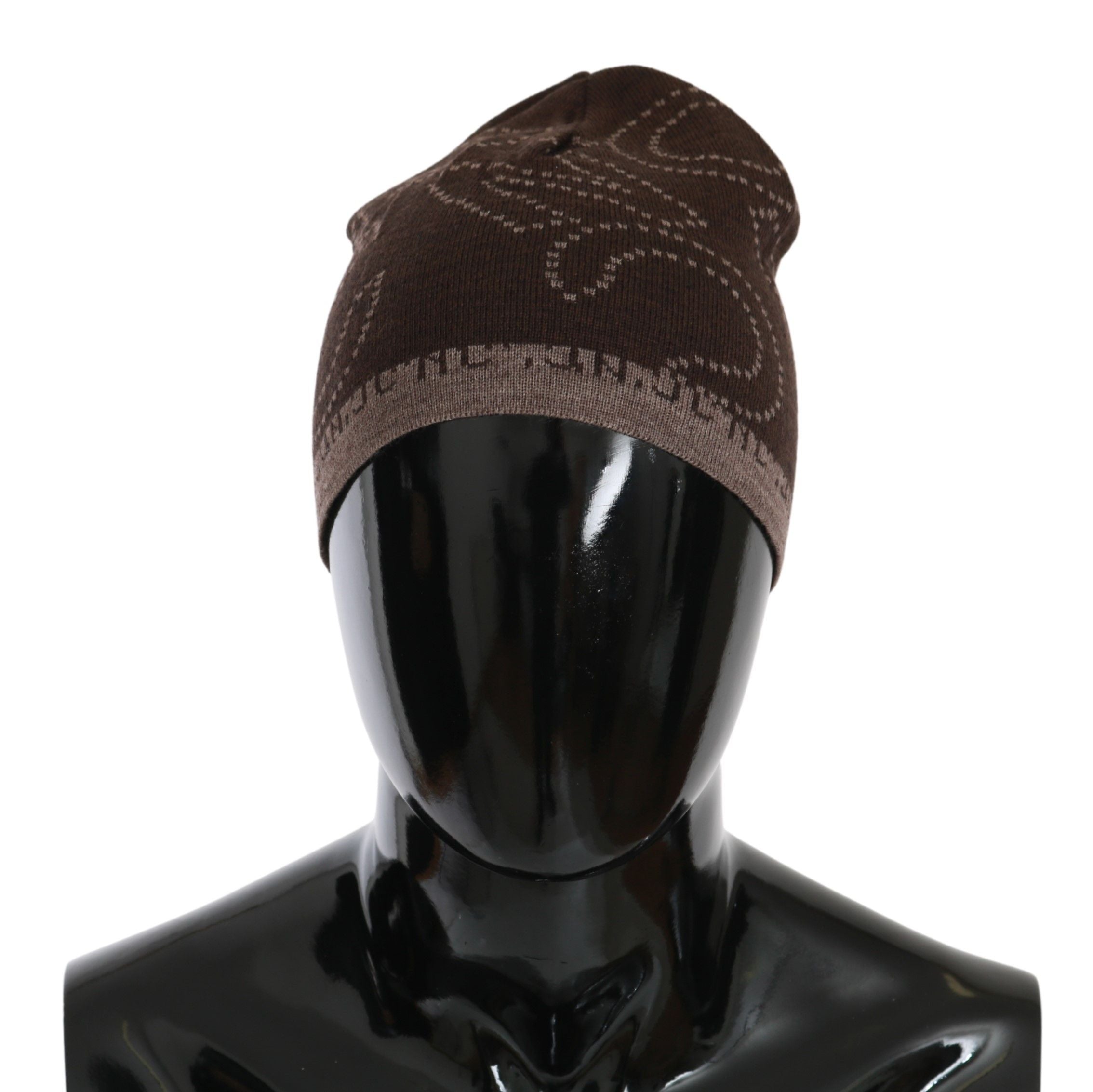Bonnet C’N’C Costume National marron gris