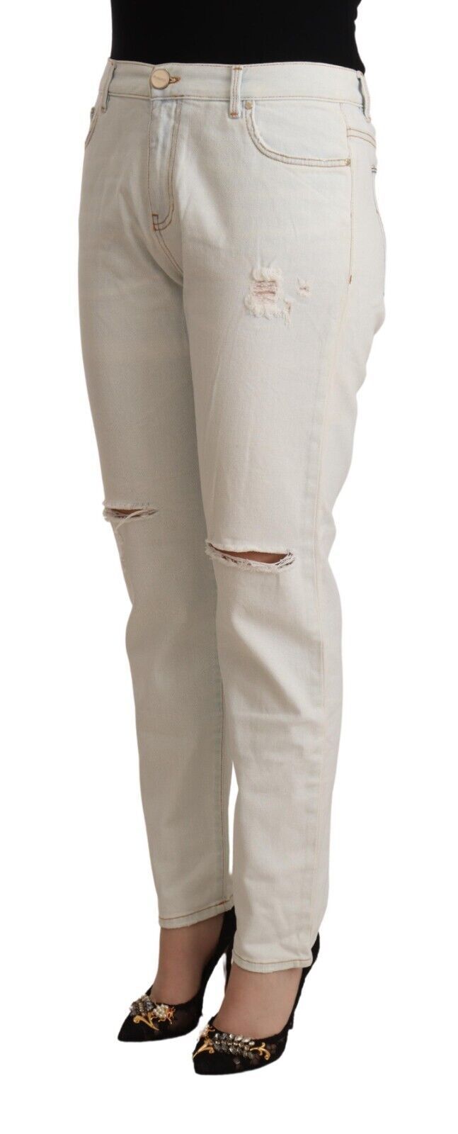 Jeans PINKO blanc