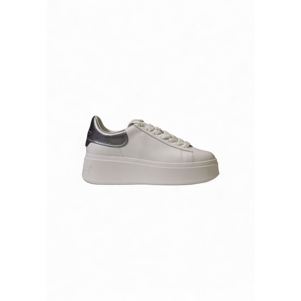 Baskets beige bicolores beiges