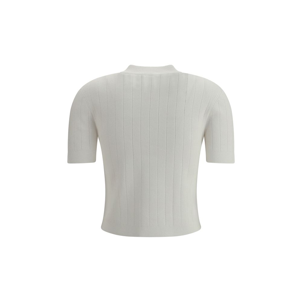 Cardigan Balmain croisé monochrome