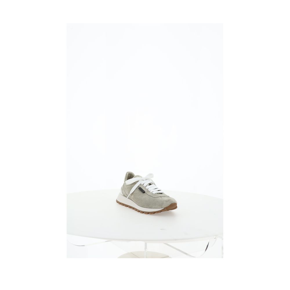 Baskets Brunello Cucinelli blanches