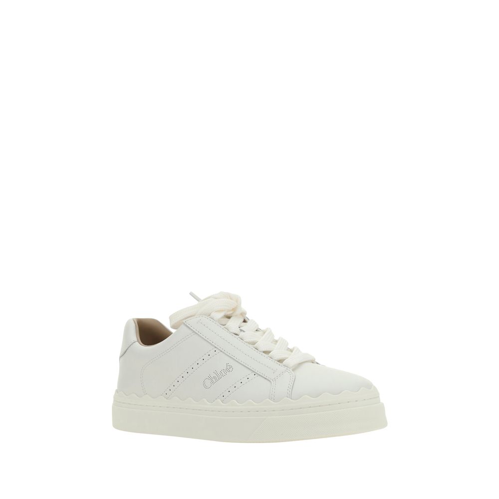 Baskets Chloé Lauren blanches