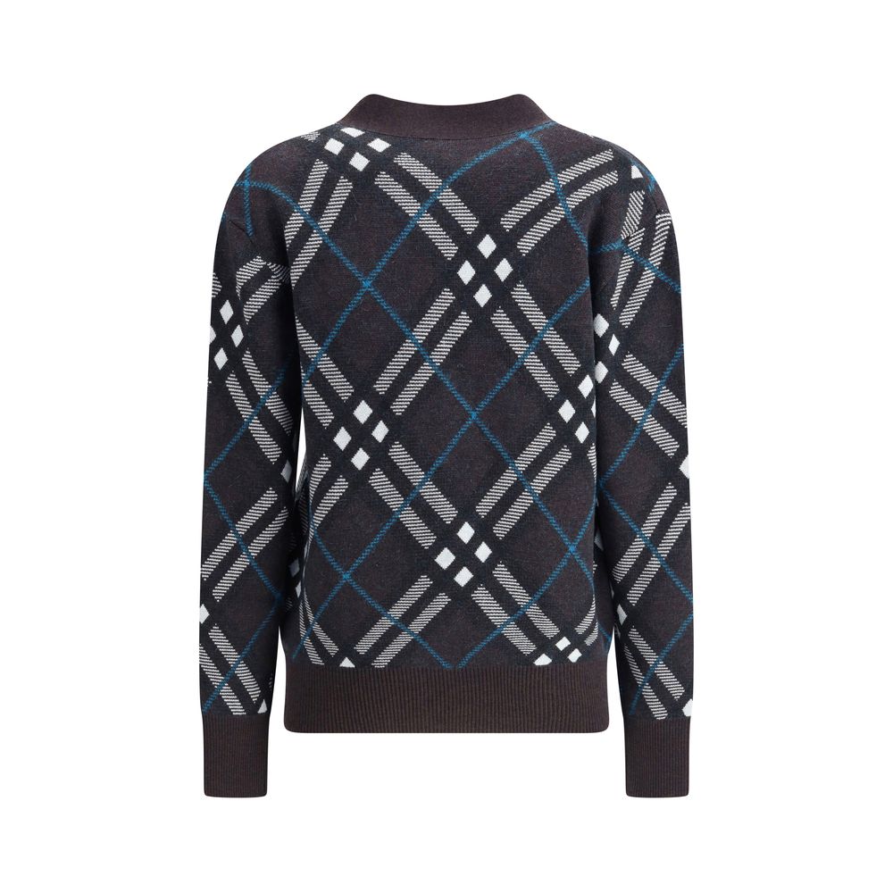Cardigan Burberry Archivio Check multicolore