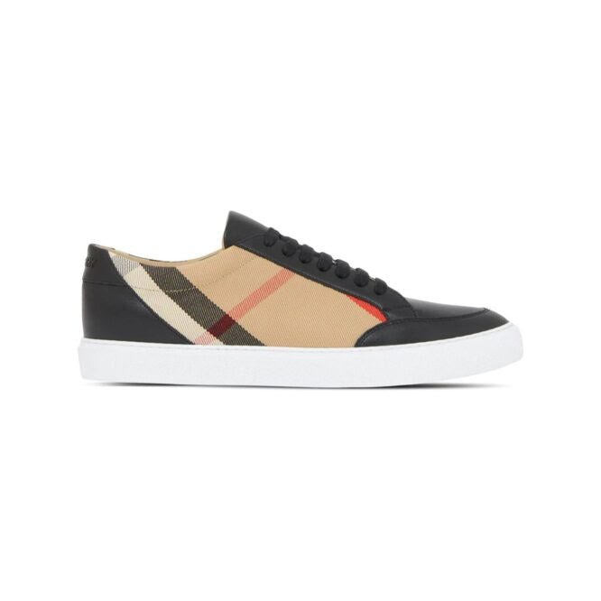 Baskets Burberry Vintage Check noires