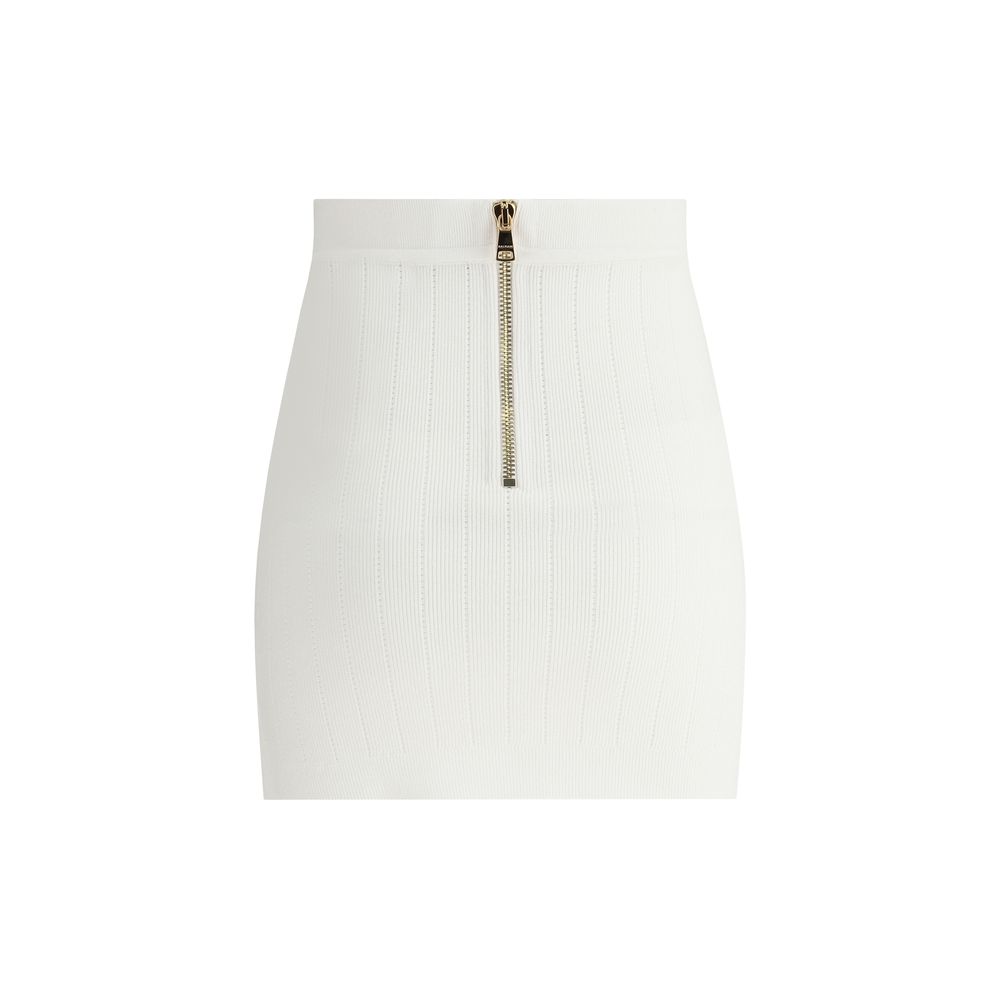 Jupe Balmain mini noire