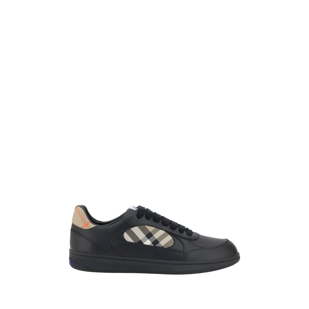 Baskets Burberry Equestrian blanches