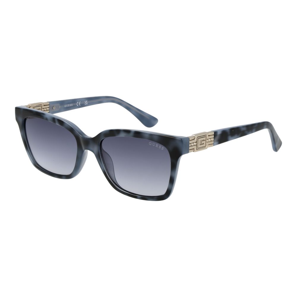 Lunettes de soleil bleues