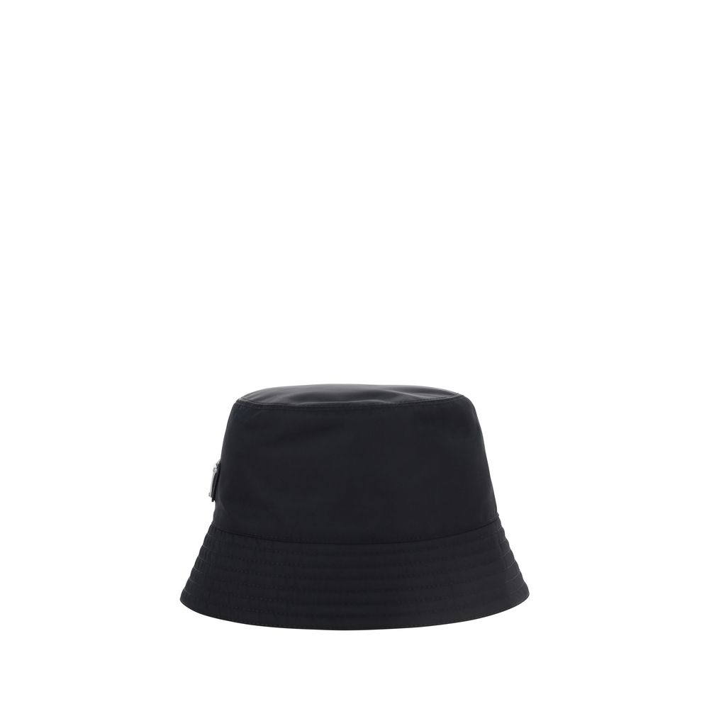 Chapeau Prada Re-Nylon noir