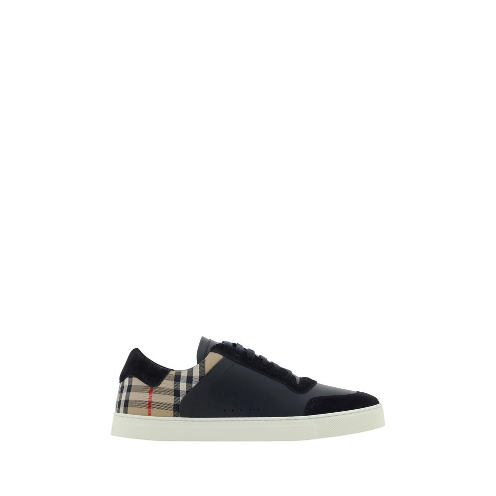 Baskets Burberry Stevie à carreaux