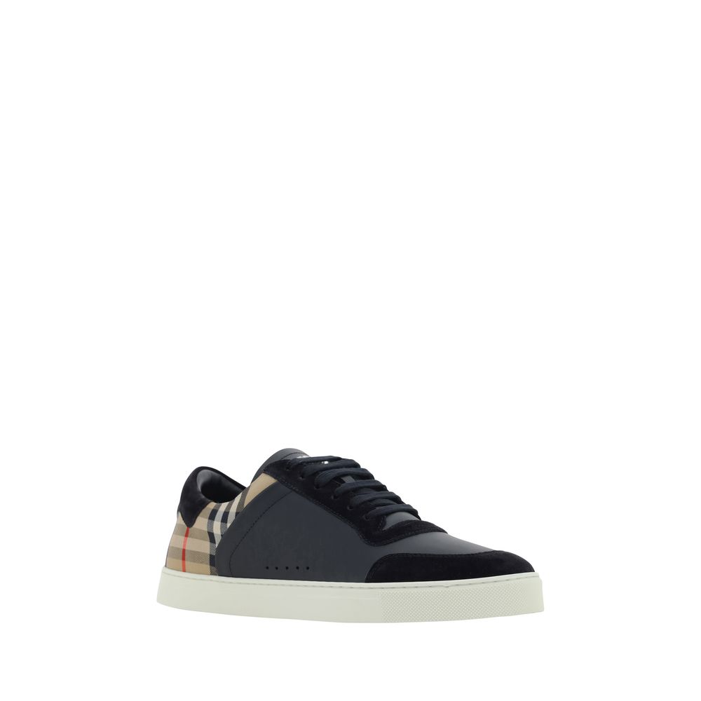 Baskets Burberry Stevie à carreaux