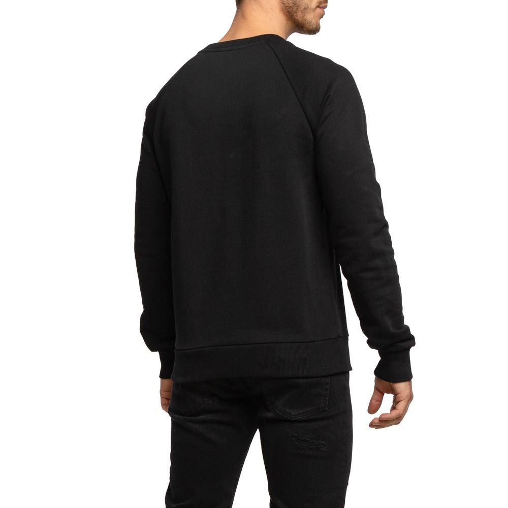 Sweatshirt Balmain imprimé noir