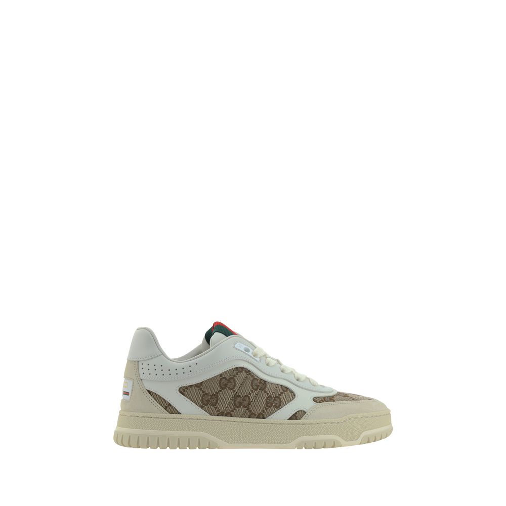 Baskets Gucci à plateforme blanches