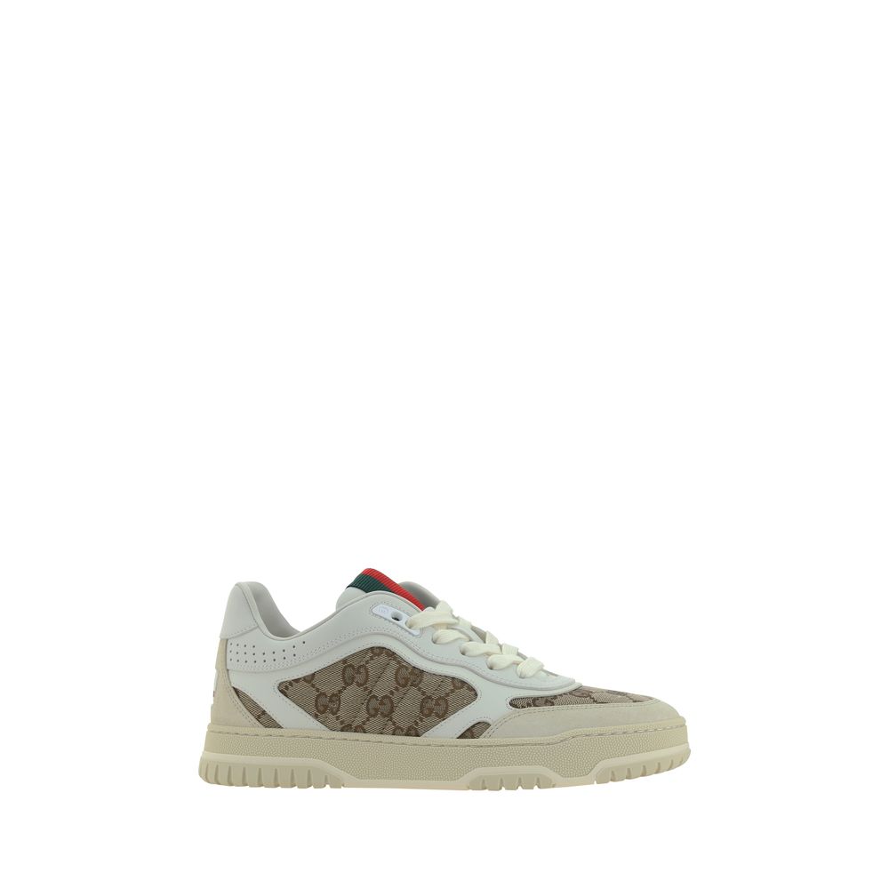 Baskets Gucci à plateforme blanches