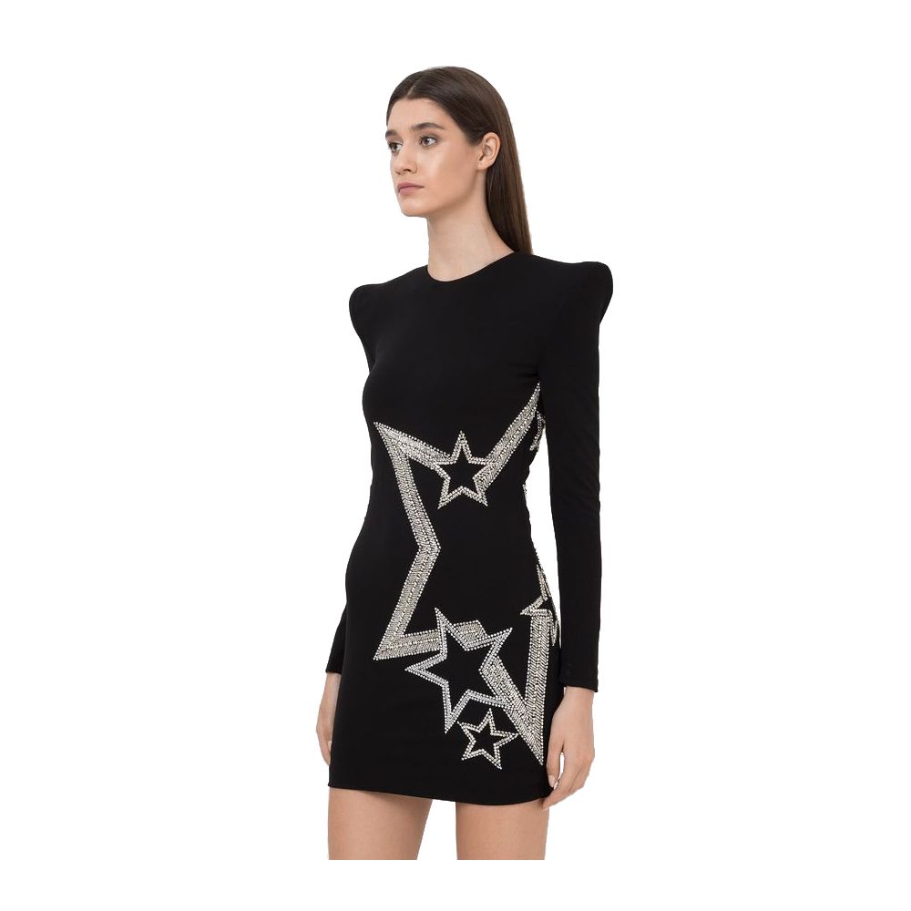 Robe Balmain courte noire