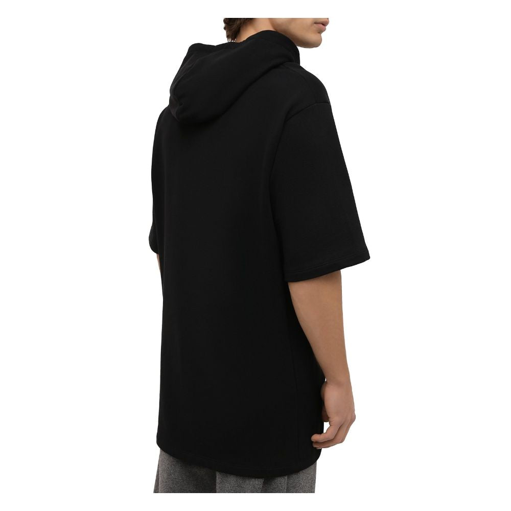 Sweatshirt Balmain à capuche noir