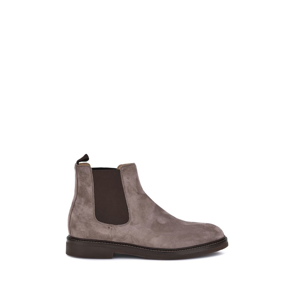 Bottines Brunello Cucinelli beiges