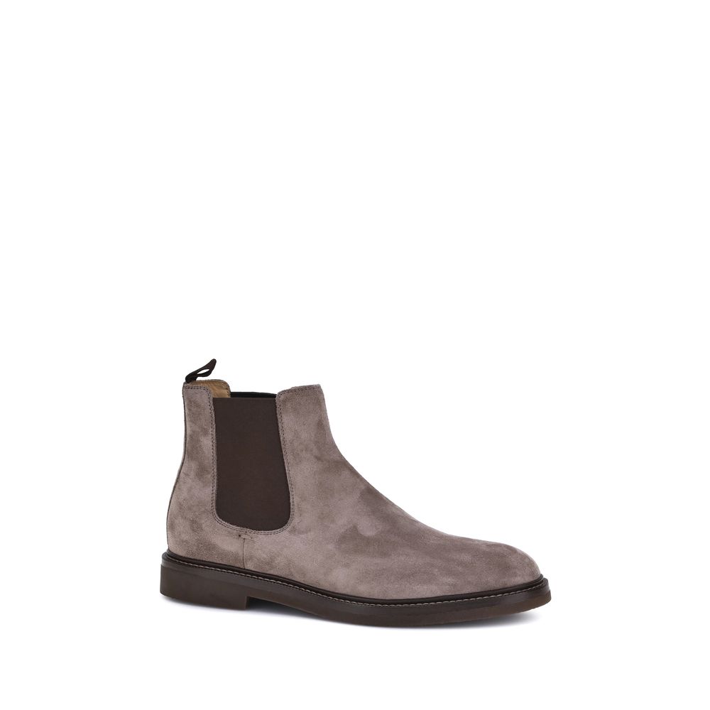 Bottines Brunello Cucinelli beiges