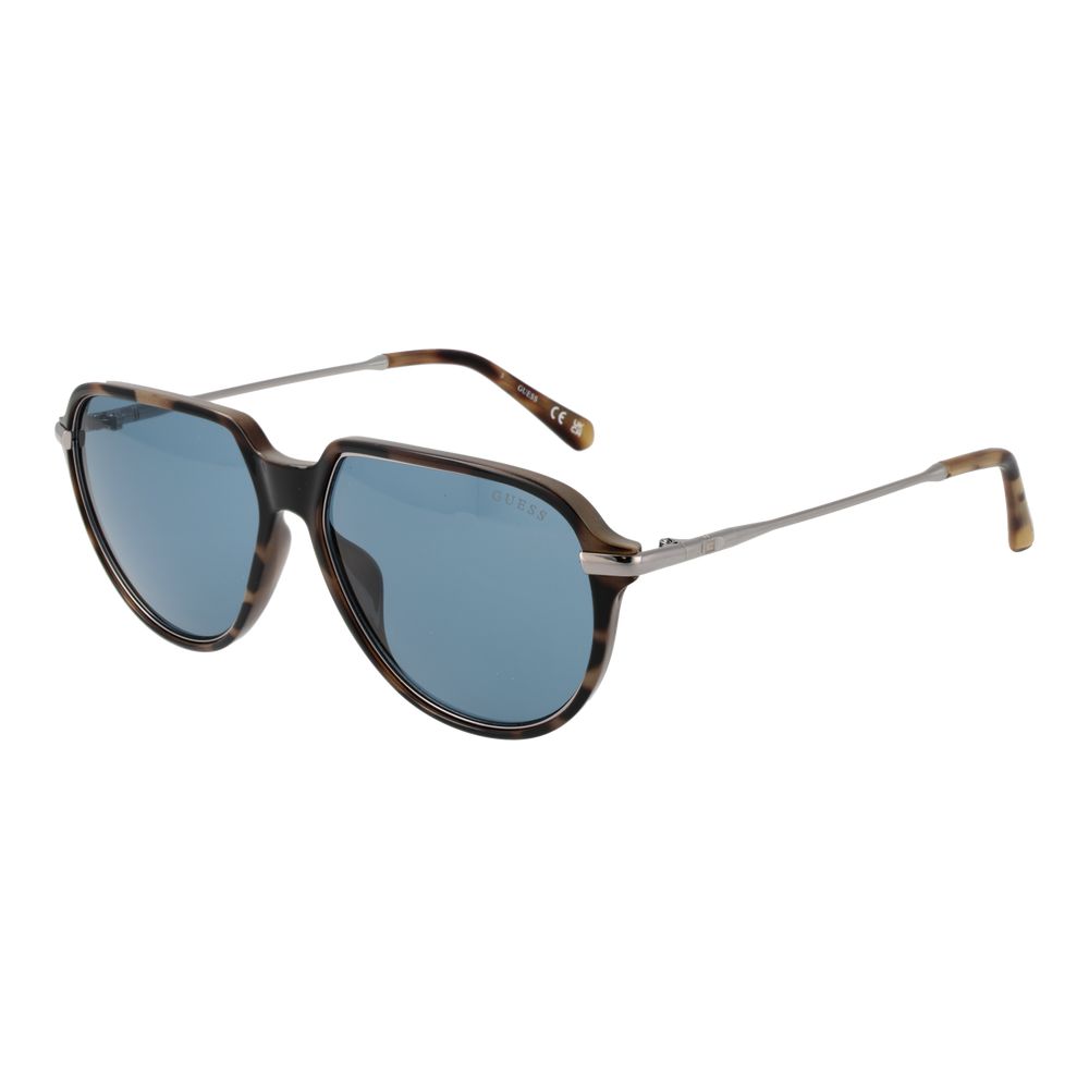 Lunettes de soleil Brown marron et bleues