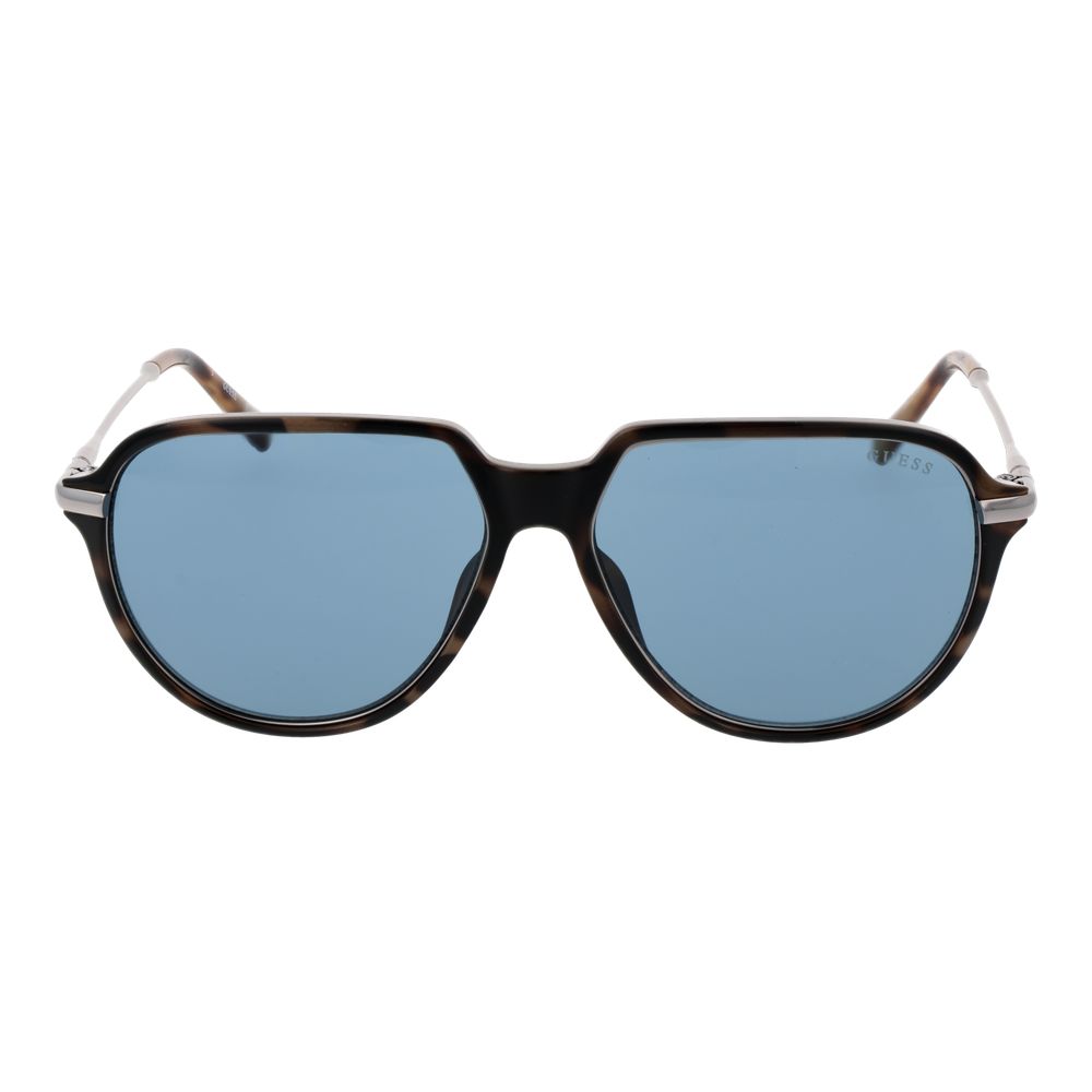 Lunettes de soleil Brown marron et bleues