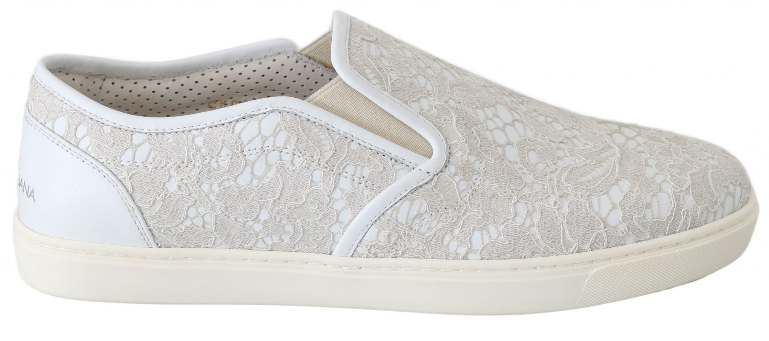 Mocassins Dolce & Gabbana blancs