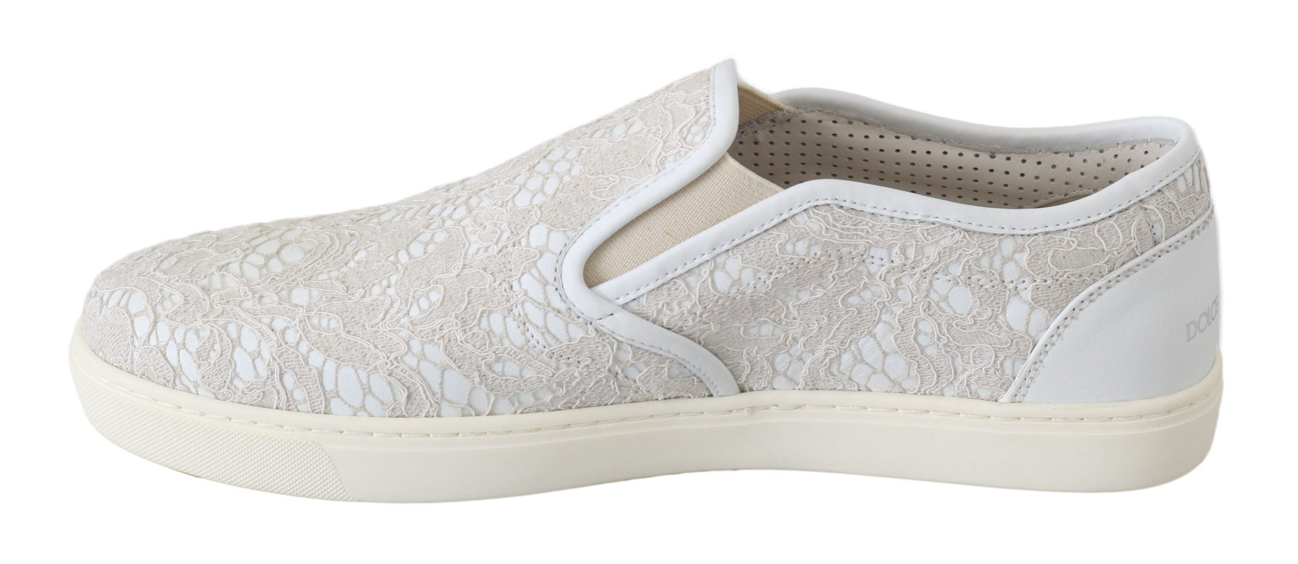 Mocassins Dolce & Gabbana blancs
