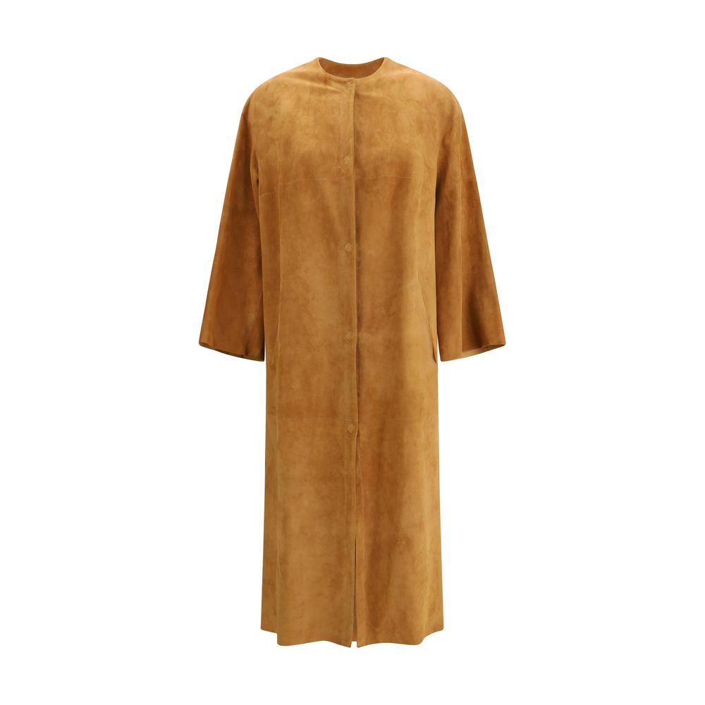 Manteau Salvatore Santoro Suède beige