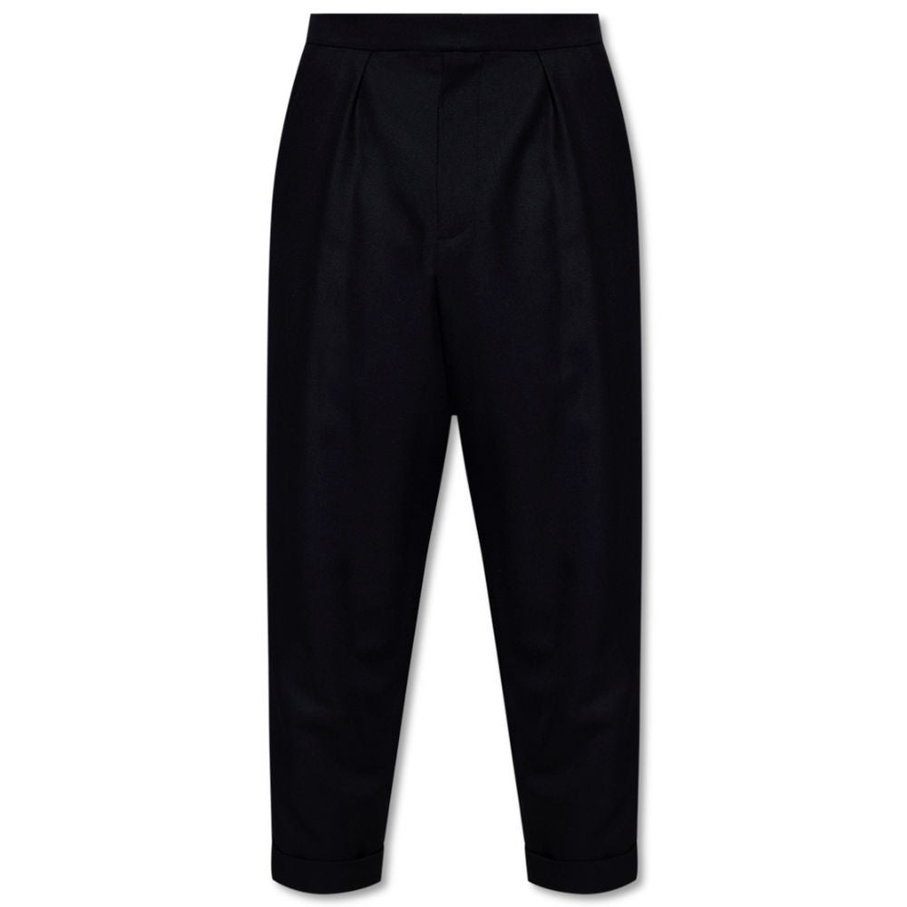 Pantalon Balmain à rayures blanches noires