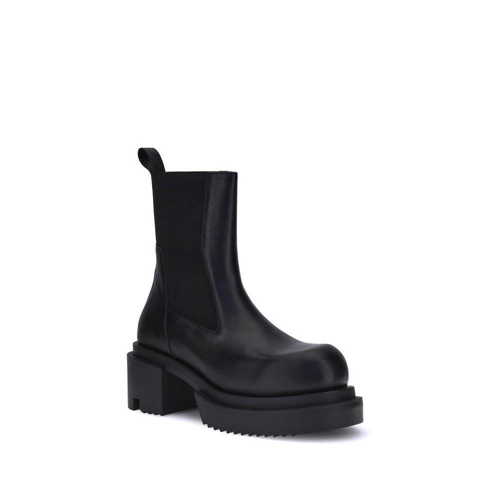 Bottines Rick Owens Bogun noires