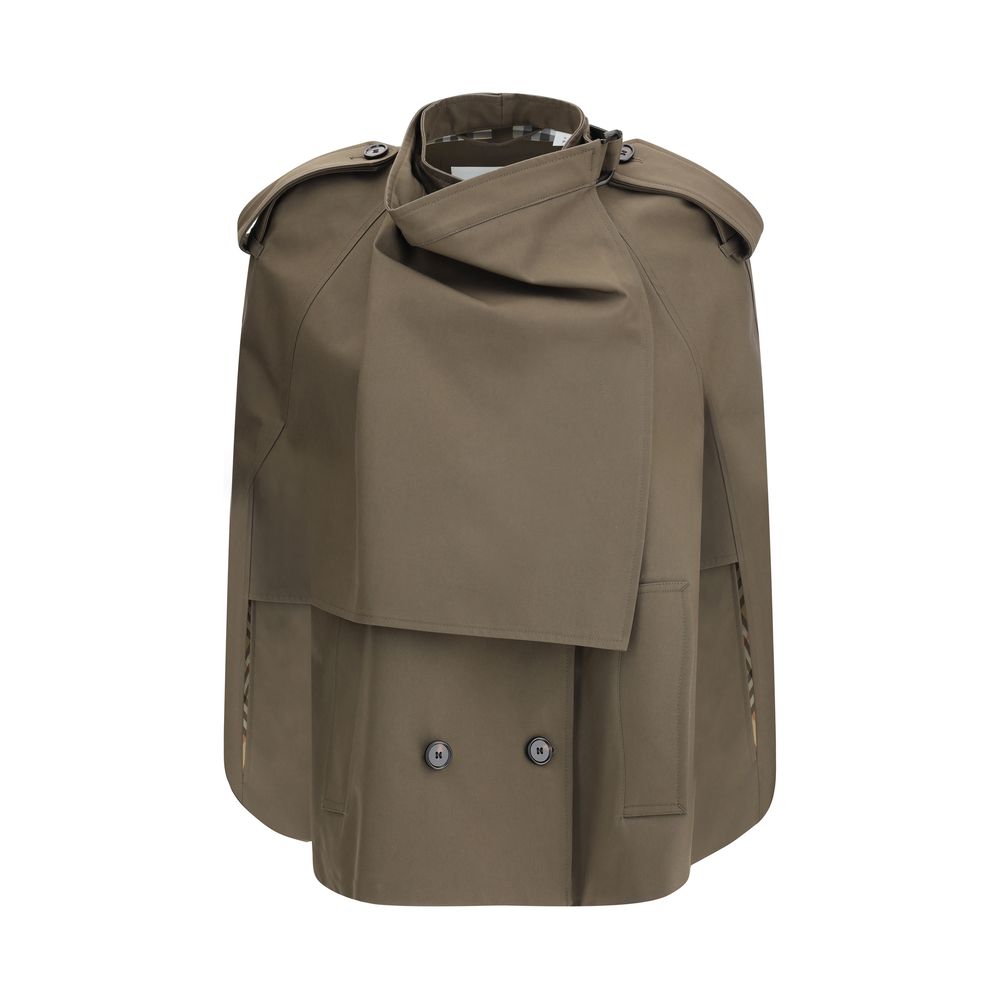 Cape Burberry modèle classique check beige