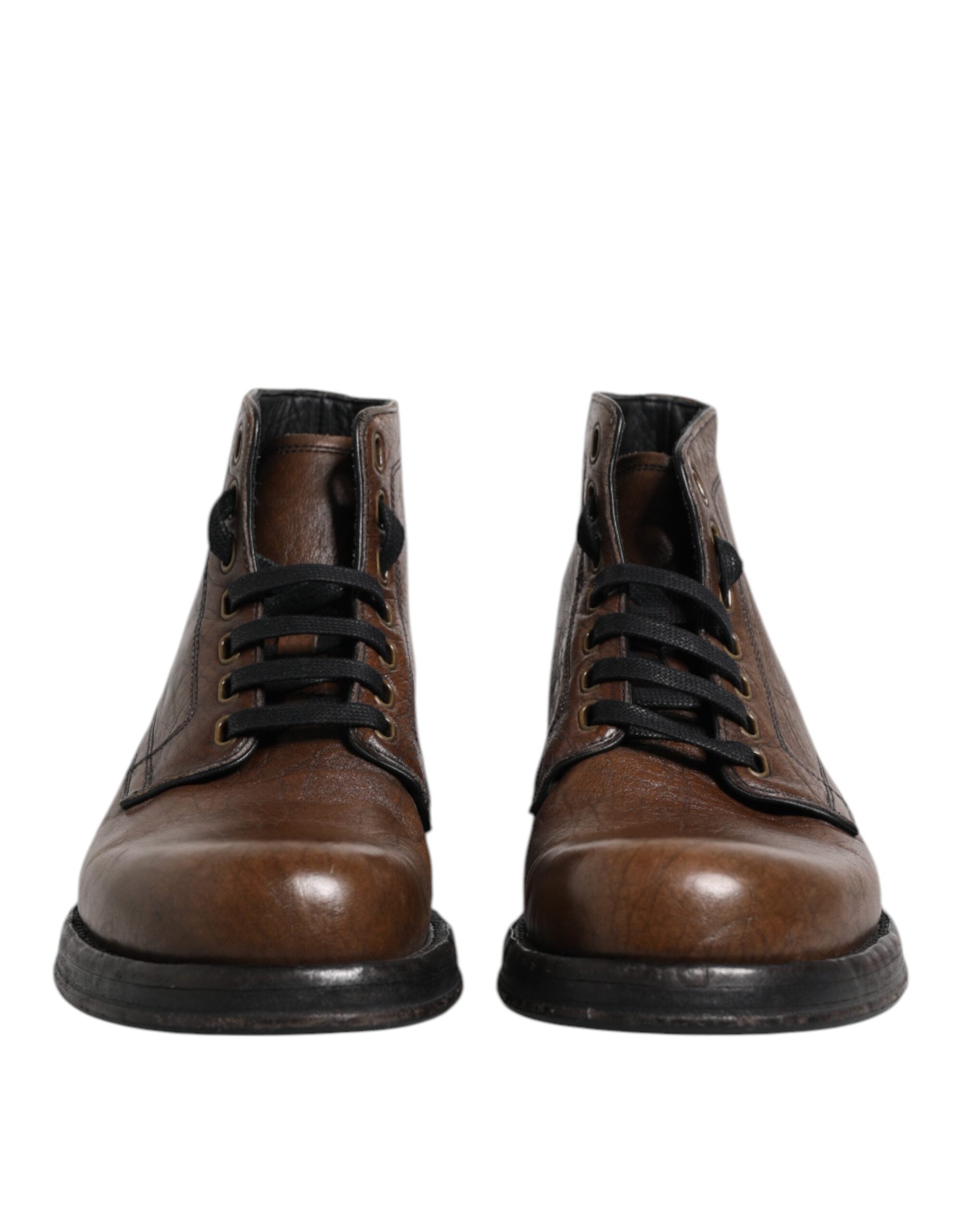 Bottines Dolce & Gabbana marron