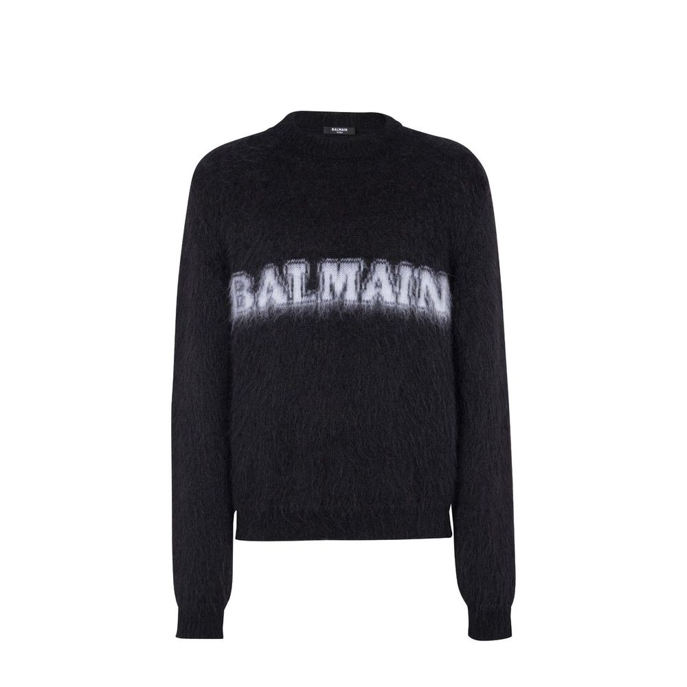 Jumper logo-print homme noir