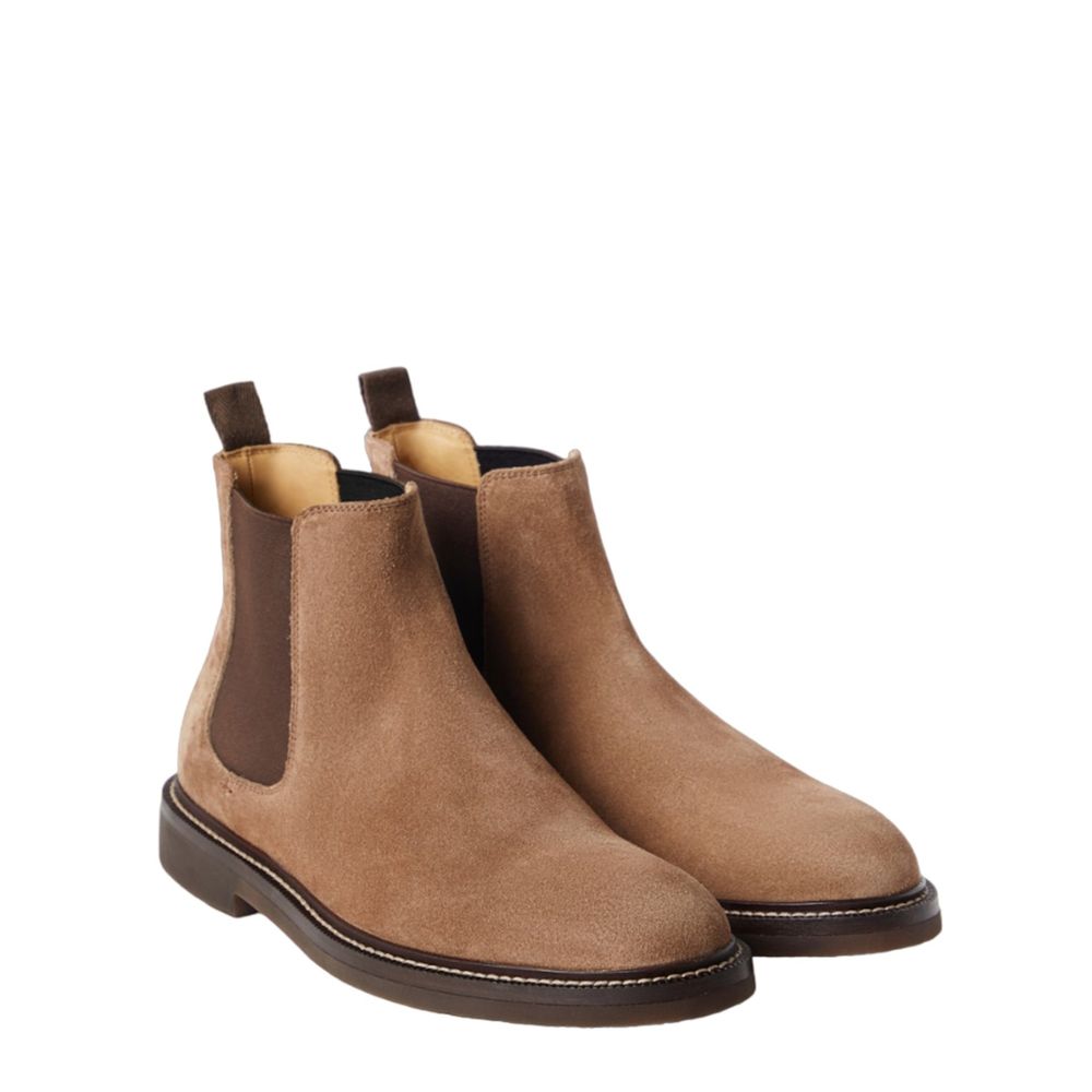 Bottines en cuir noires