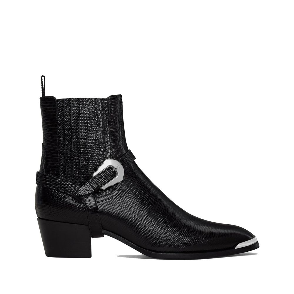 Bottines Isaac Western noires