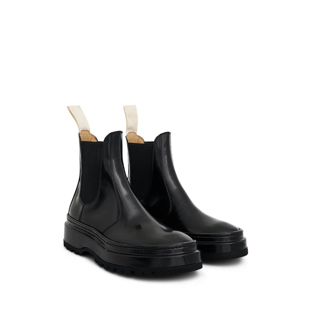 Bottines Jacquemus Pavane noires