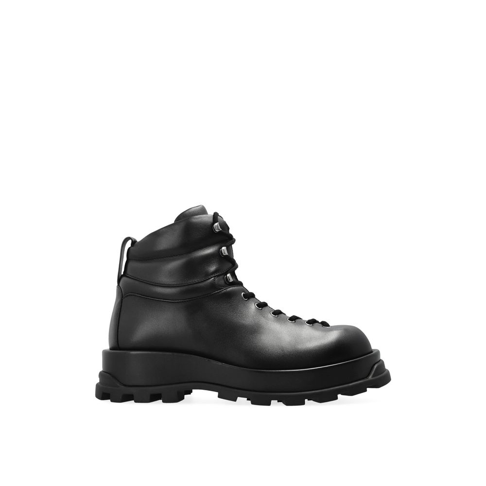Bottines Made in Italy lacées noires