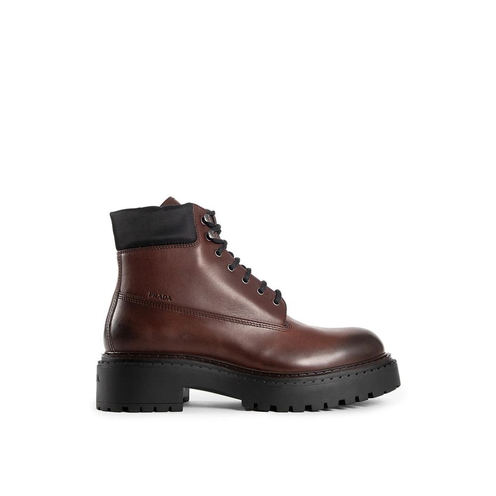 Bottines en cuir noires