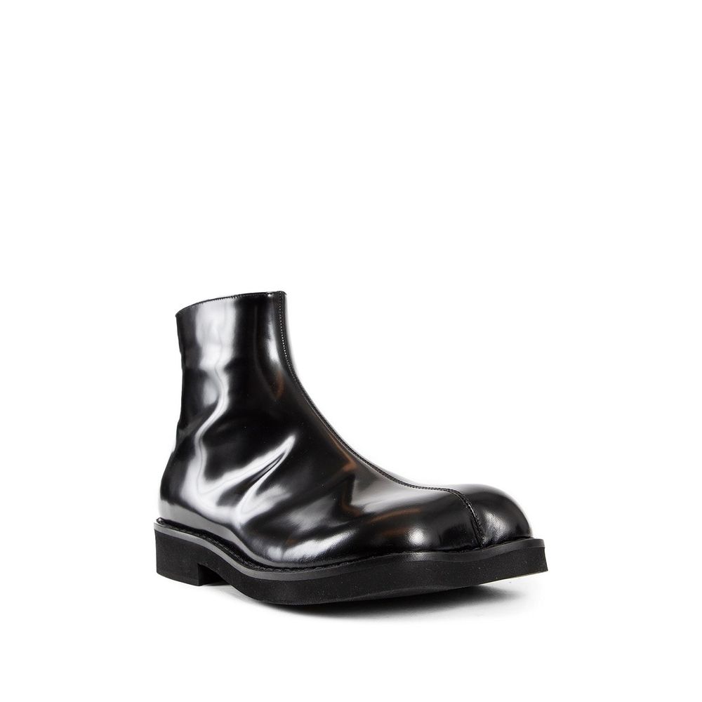 Bottines Trunk cuir noir