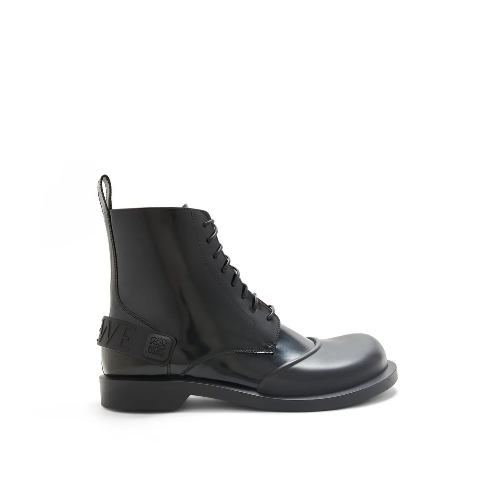 Bottines en cuir noires