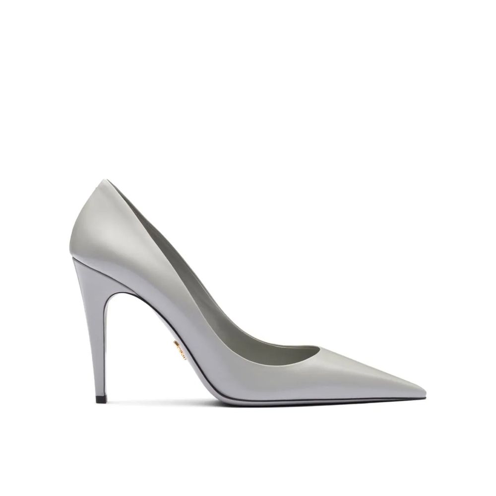Pompes en cuir Brushed noires