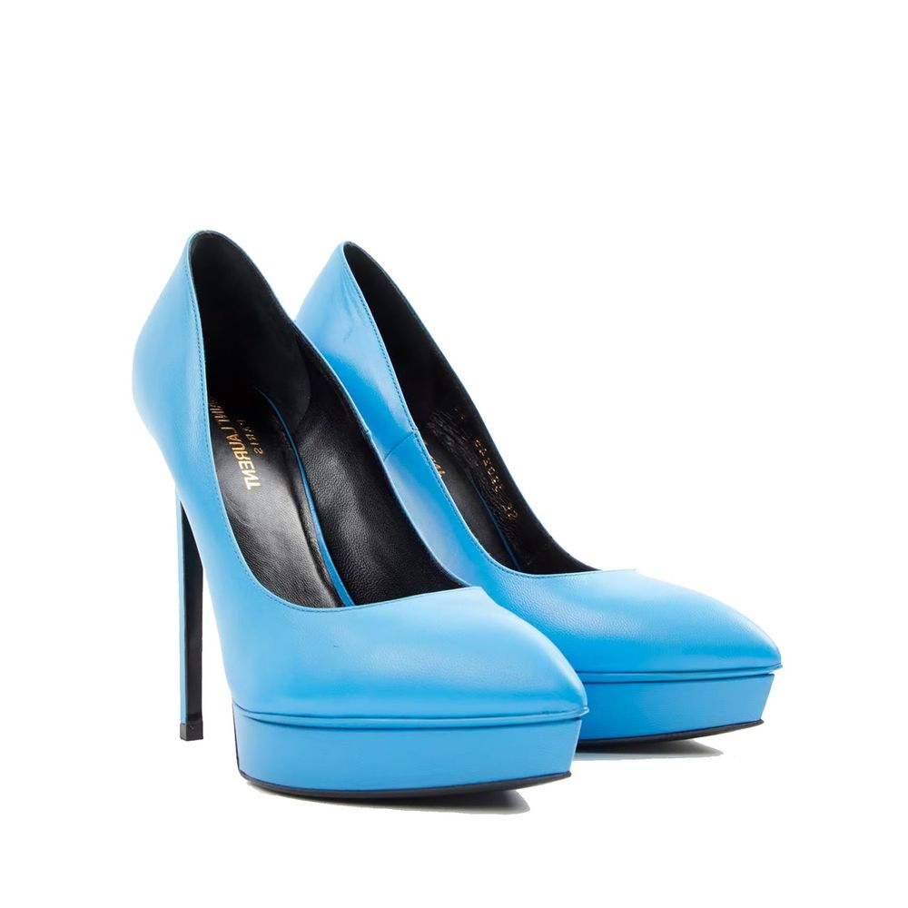 Escarpins Saint Laurent Janis bleus