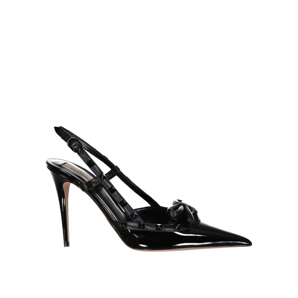 Pumps Valentino Rockstud en cuir noirs
