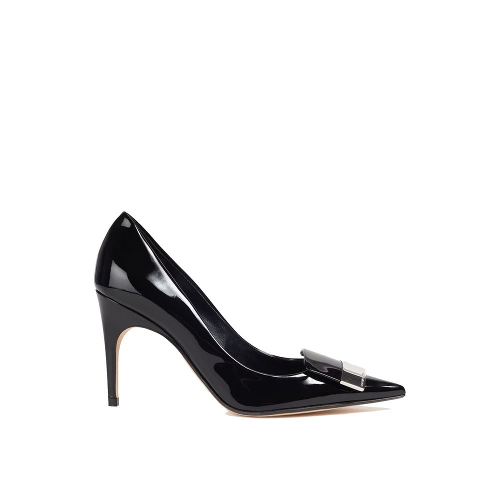 Pumps en cuir Made in Italy noires