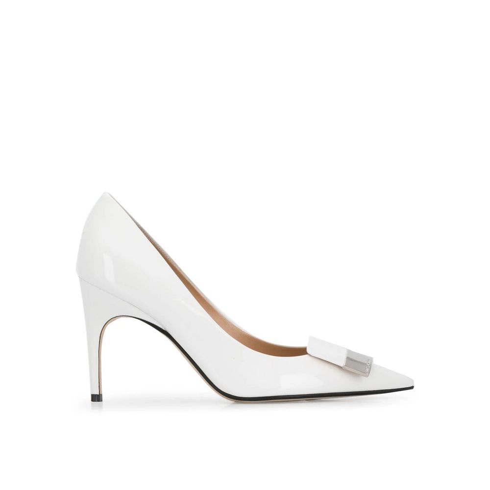 Pumps en cuir Made in Italy noires