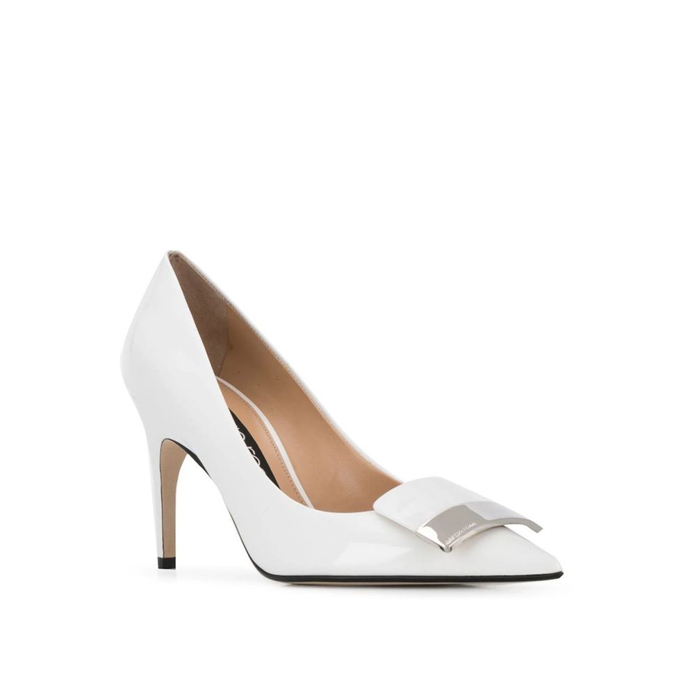 Pumps en cuir Made in Italy noires