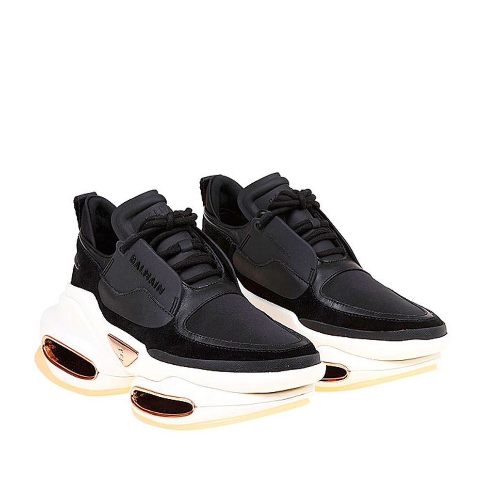 Baskets en cuir italiennes grises