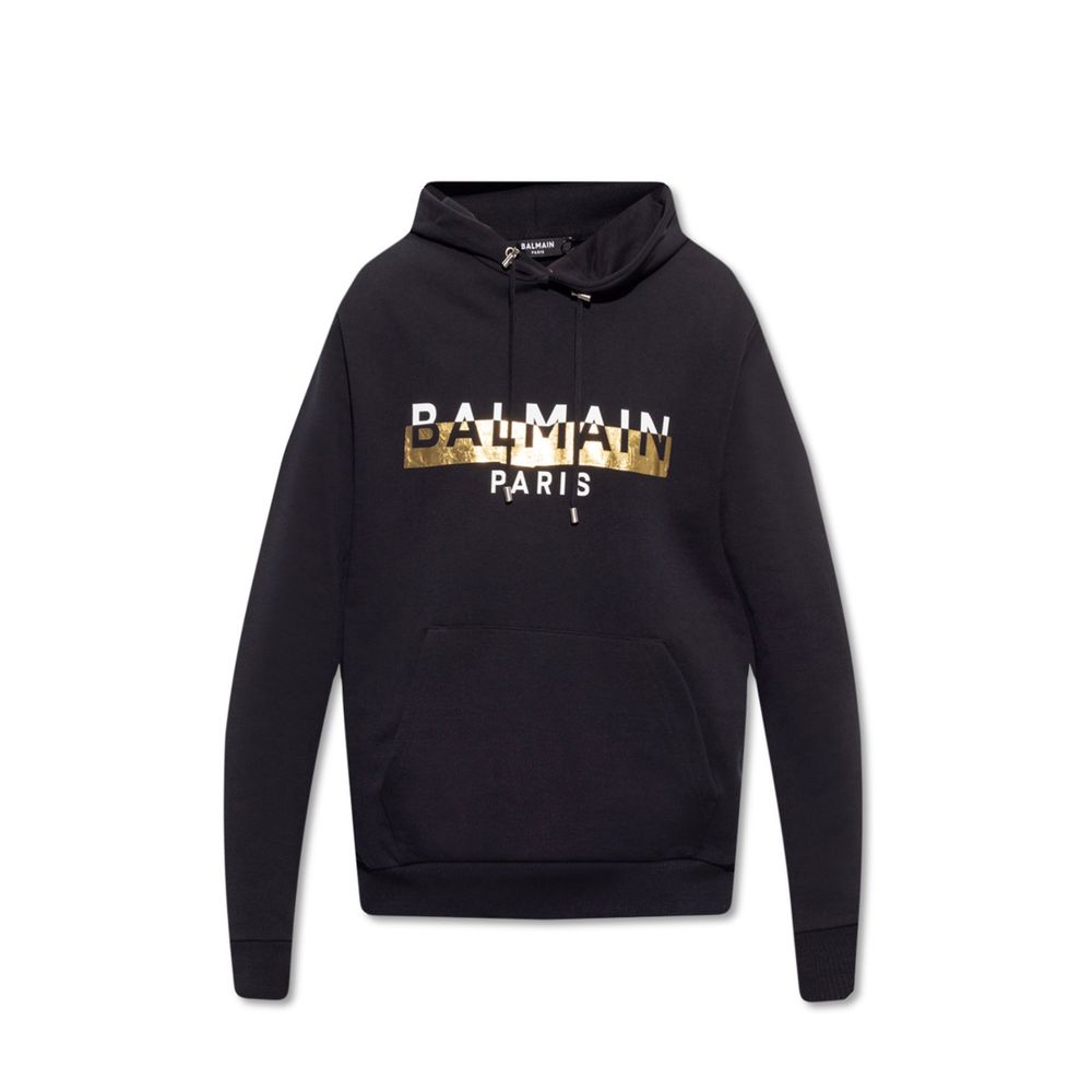 Sweat à capuche Logo homme doré