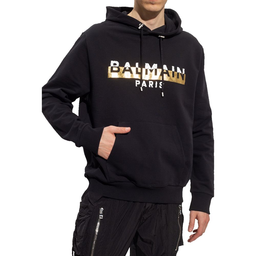 Sweat à capuche Logo homme doré