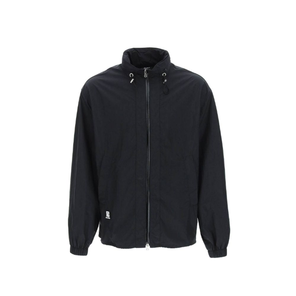 Veste nylon Logo hommes noire