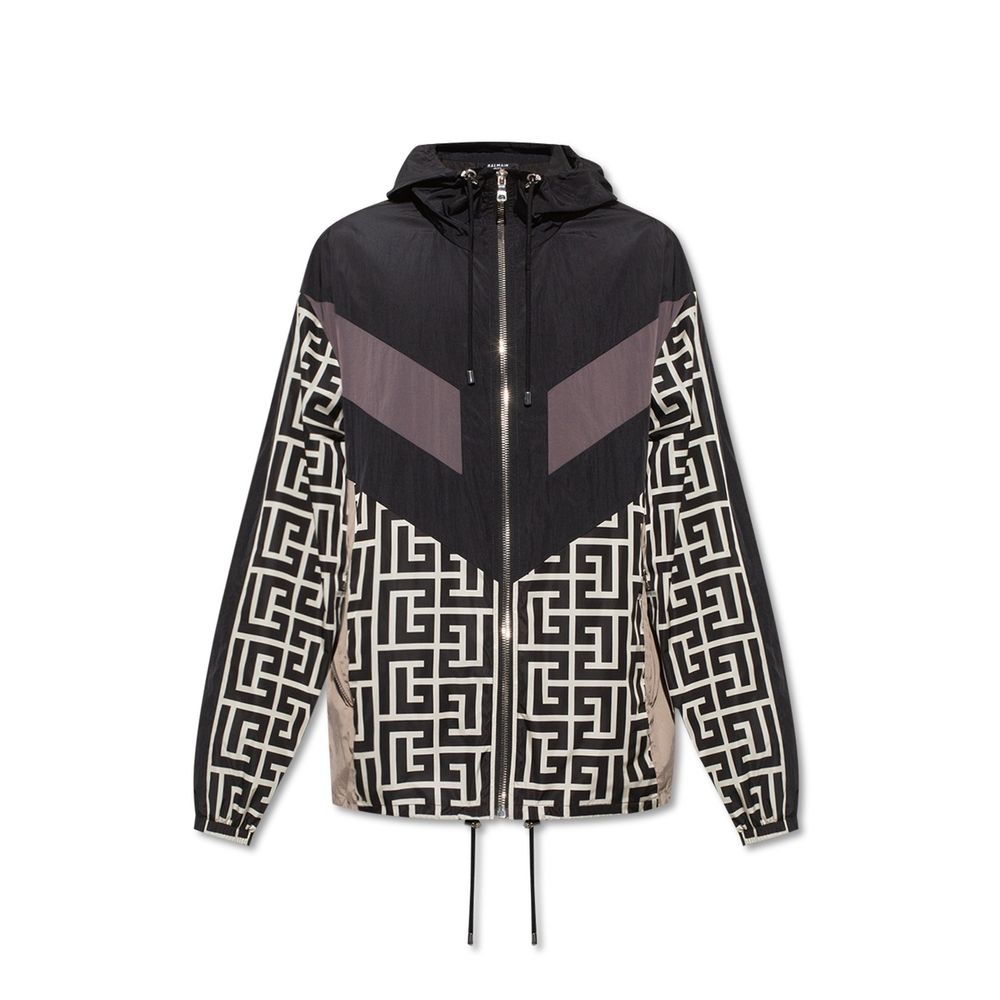 Veste nylon Monogram noire